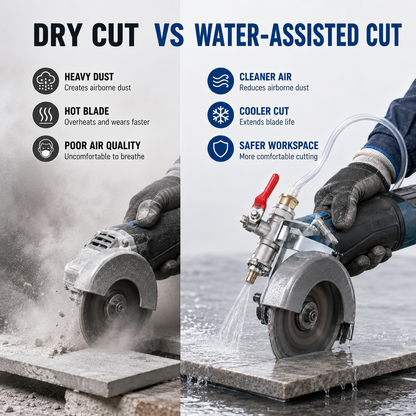 Angle Grinder Dust Remover Water Sprayer