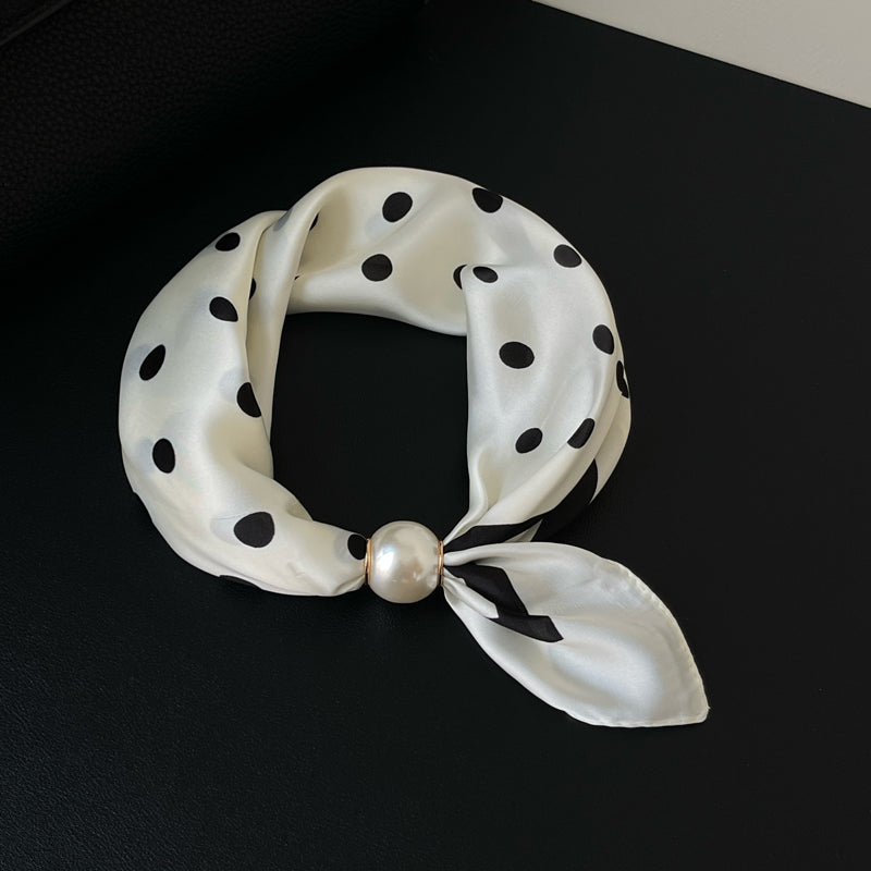 ✨ 50% OFF | Magnetic Pearl Scarf Necklace – Snap On, Style Instantly 🧣