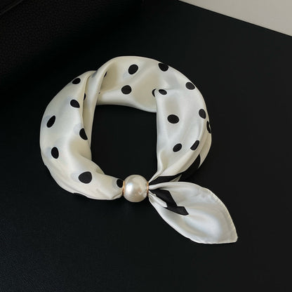 ✨ 50% OFF | Magnetic Pearl Scarf Necklace – Snap On, Style Instantly 🧣