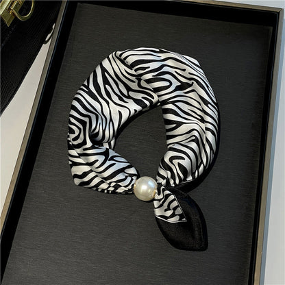 ✨ 50% OFF | Magnetic Pearl Scarf Necklace – Snap On, Style Instantly 🧣