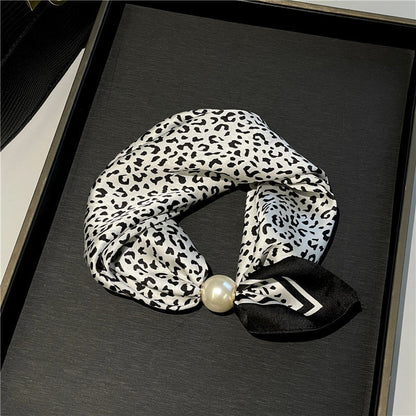 ✨ 50% OFF | Magnetic Pearl Scarf Necklace – Snap On, Style Instantly 🧣