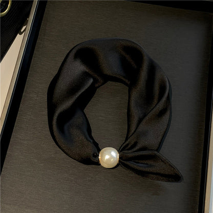 ✨ 50% OFF | Magnetic Pearl Scarf Necklace – Snap On, Style Instantly 🧣