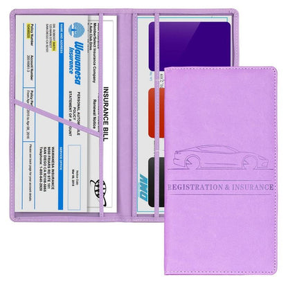 🚘Never Fumble for Documents Again 🙌📋 Car Registration & Insurance Holder