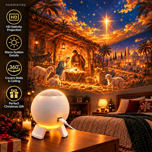 ✝️🌟 Nativity Christmas 5D Projection Light – Transform Any Room Into the Night of Bethlehem(✨Buy 2 Free Shipping)