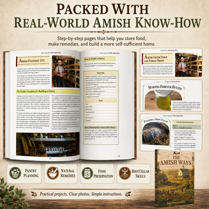 🏡 33% OFF | Practical Self-Sufficiency Guide – Traditional Skills for Food, Pantry & Homestead Living