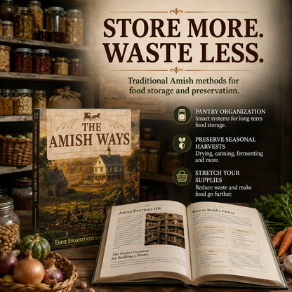 🏡 33% OFF | Practical Self-Sufficiency Guide – Traditional Skills for Food, Pantry & Homestead Living