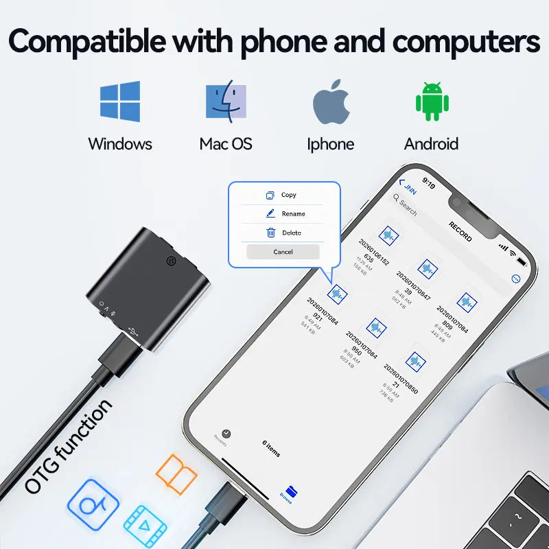 🔥 Limited-Time 49% OFF – Mini Magnetic Voice Recorder One-Touch Recording