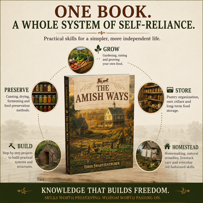 🏡 33% OFF | Practical Self-Sufficiency Guide – Traditional Skills for Food, Pantry & Homestead Living