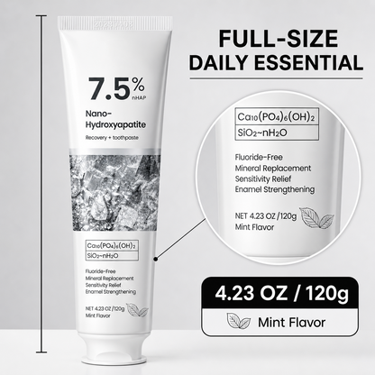 7.5% Nano-Hydroxyapatite Toothpaste