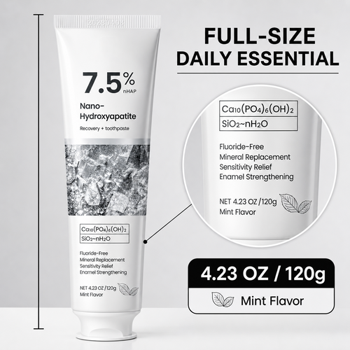 7.5% Nano-Hydroxyapatite Toothpaste