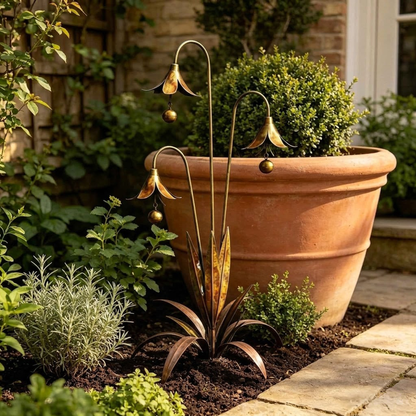 🔥 Limited-Time Offer! Blue Bellflower Garden Stakes – A Charming Melody for Your Outdoor Space