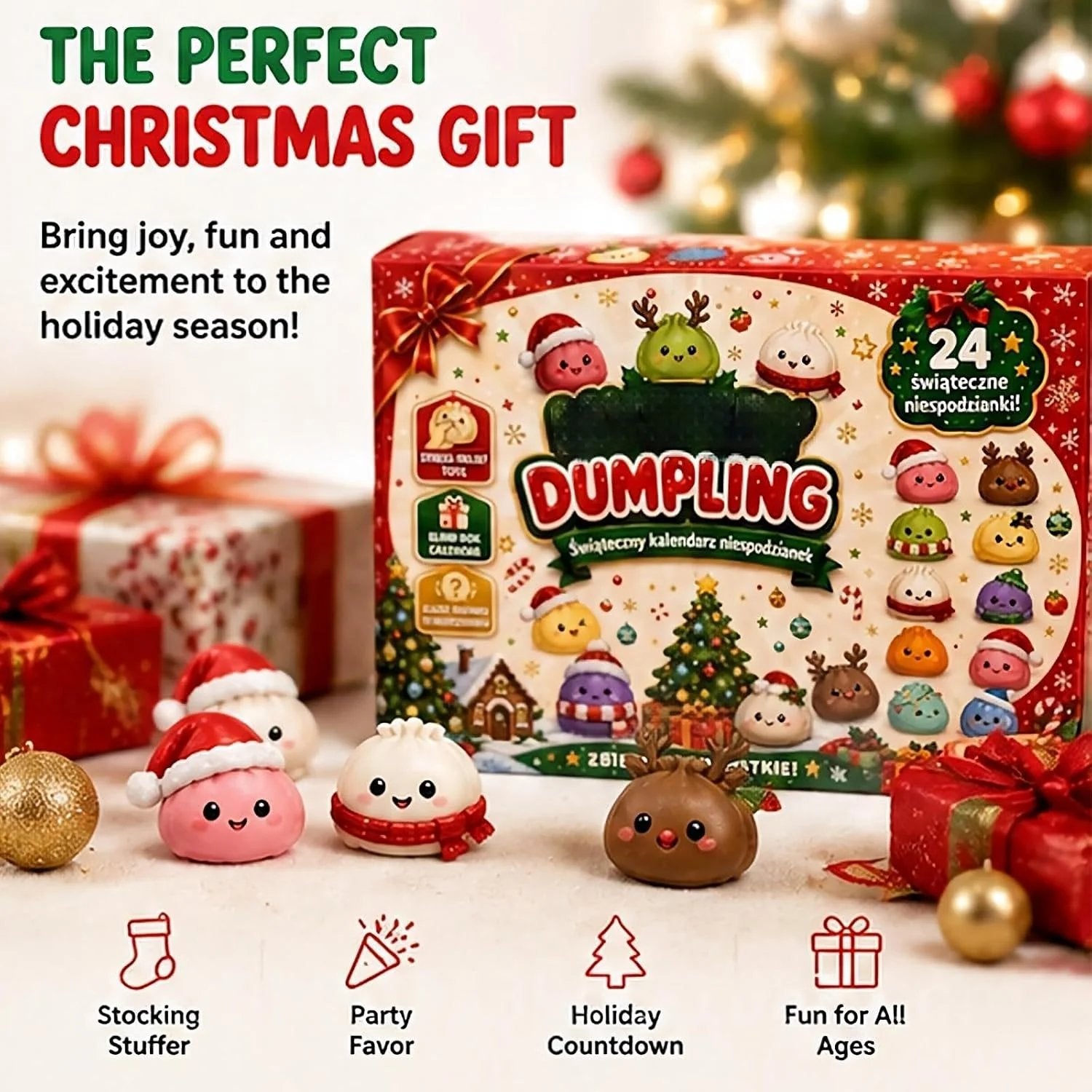 🔥 Christmas Sale 50% OFF! 🎄 24 Days of Squishy Surprises – Holiday Fun Every Day 🎁