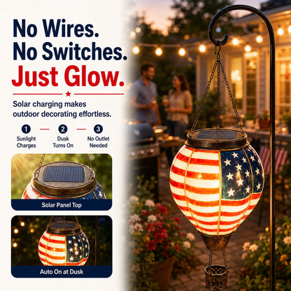 🔥🔥 Father's Day Special: Buy 2, Get Free Shipping — 250th Anniversary Edition Solar Hot Air Balloon Lanterns