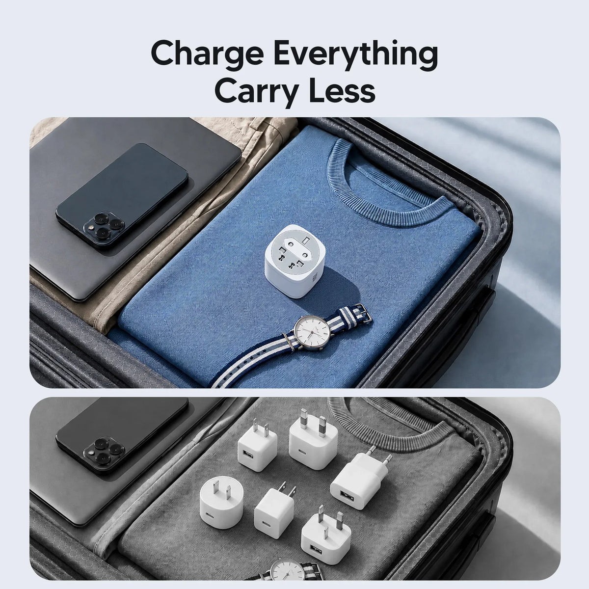 🔥 Limited-Time Offer! 49% OFF - 360° Rotating 4-in-1 Universal Travel Charger | 70W GaN