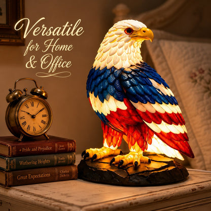 🔥Limited time 55% 🇺🇸 Patriotic Eagle LED Table Lamp 🦅 Proud American Home Decor – Buy 2 & Get Free Shipping