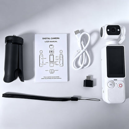 🔥 Limited-Time Offer! Upgraded Vlogging Camera – 180° Rotating Lens, Full-Body Video Recorder for Travel, Daily Life & Content Creation