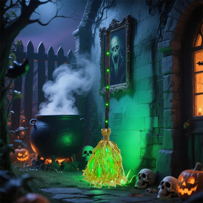 🧹👻 49% OFF! Floating Witch’s Broom – Dancing Haunted Halloween Decor 🎃 | Buy 2 & Get FREE Shipping 📦