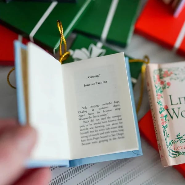 🔥 Limited-Time Offer! 49% OFF - 🎁Mini Book Ornament Advent