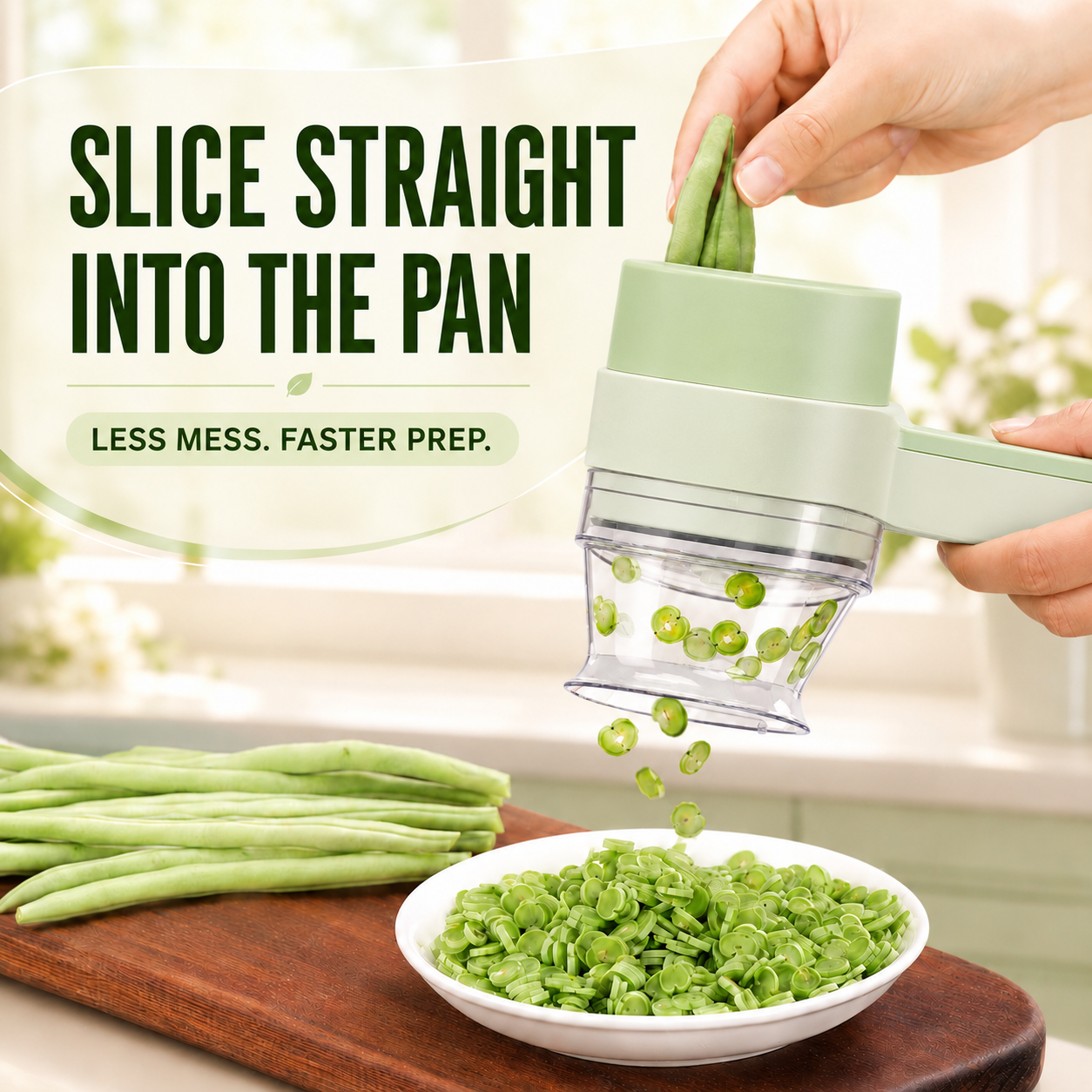 🧄 4-in-1 Electric Food Chopper – Slice, Mince, Peel & Auto-Clean in Seconds ⚡