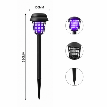 🔥🔥 Father's Day Special:🦟❌ Solar-Powered Mosquito Killer Lamp – Outdoor LED Bug Zapper & Garden Landscape Light 🔋