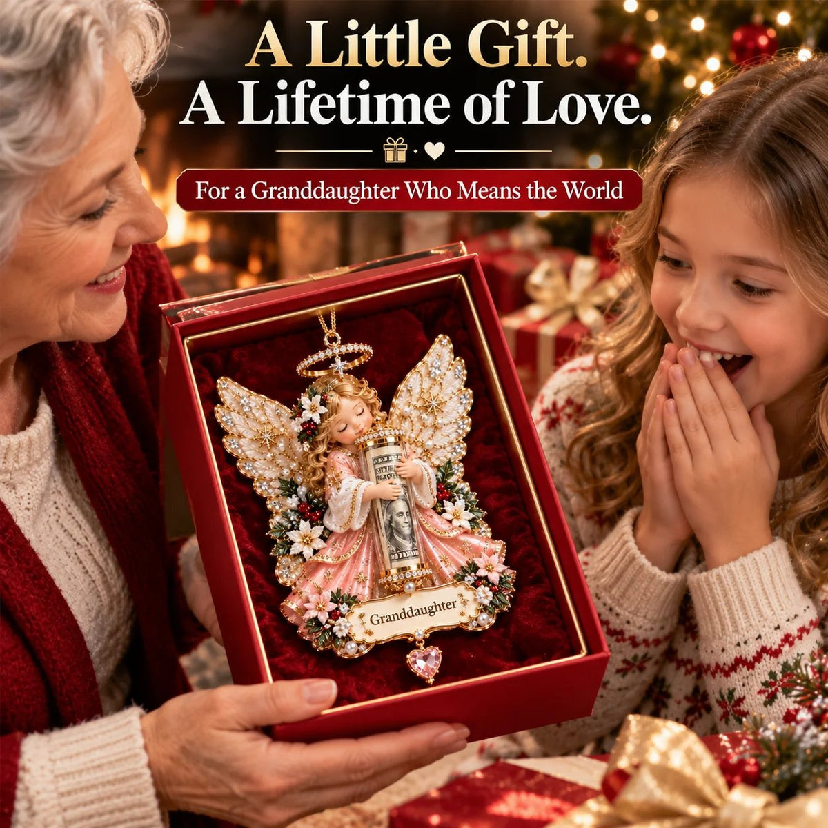 👼💵 Make Cash Gifts Feel More Magical | Christmas Angel Ornament – Save 50%