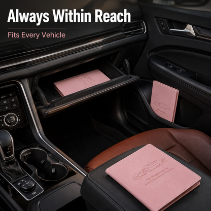 🔥 Limited-Time Offer! 49% OFF -🚗 Car Registration & Insurance Document Holder | Premium PU Leather Organizer