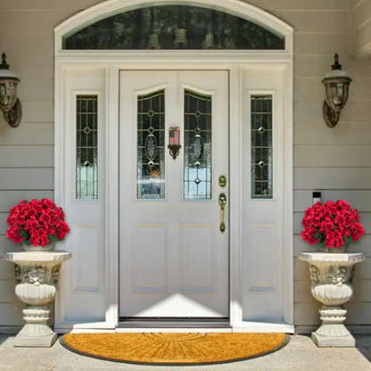 🌸 LAST DAY 70%OFF🌸 Bundles Artificial Geranium Flowers For Outdoors Geranium Flowers Outdoor Artificial Flowers UV Resistant Garden Plants Faux Flowers For Home Kitchen Table Centerpieces Patio Decor