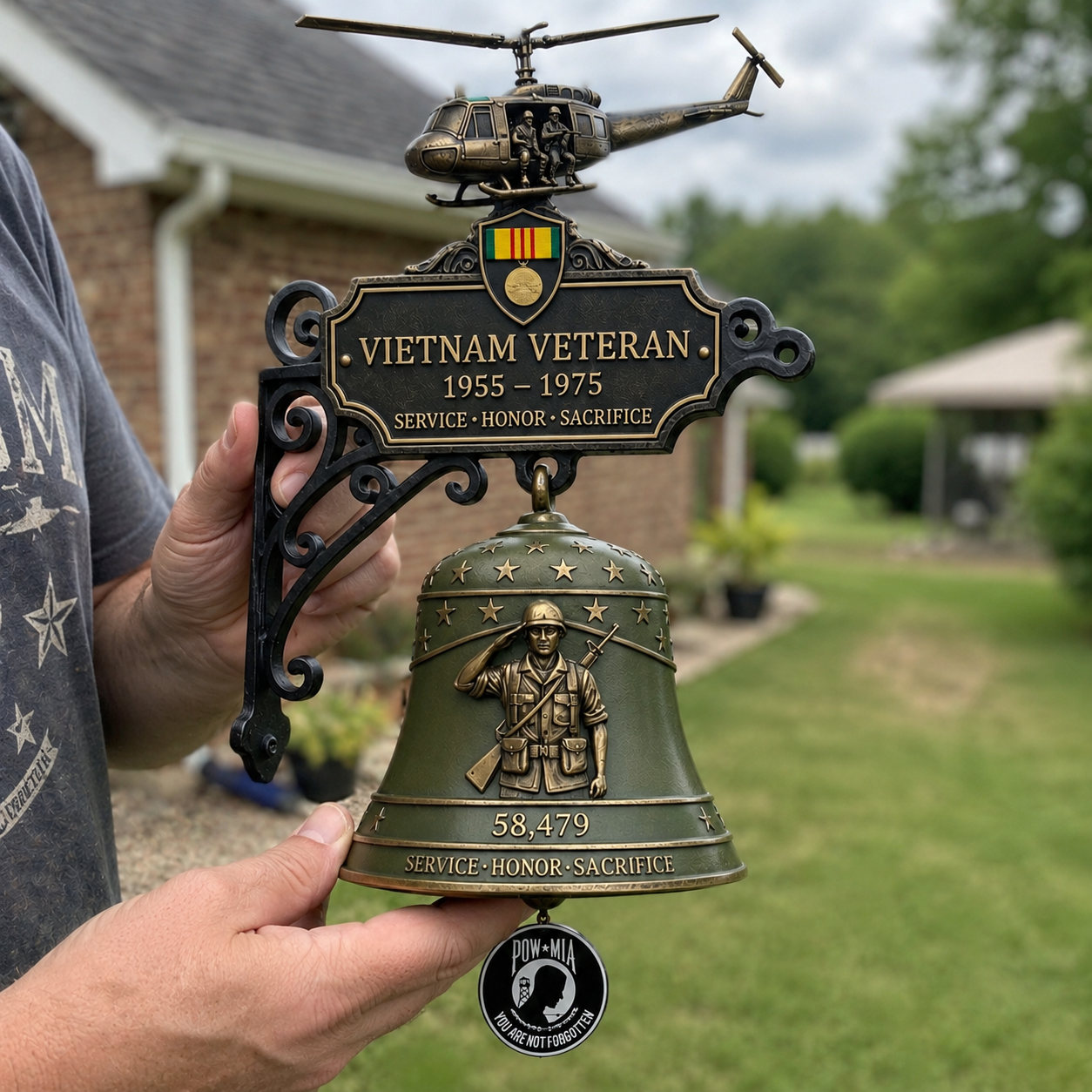 🔔 Last Day Promo: 50% OFF - Veteran Tribute Wall Bell