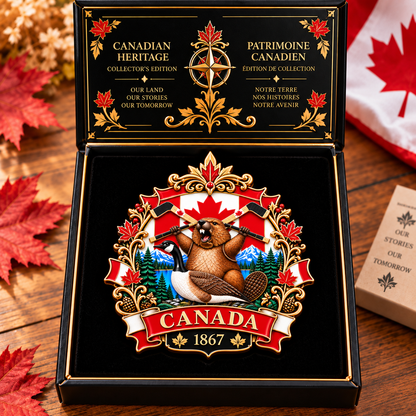 🇨🇦🍁 Canada 160 Years – “A Mari Usque Ad Mare” Commemorative Badge