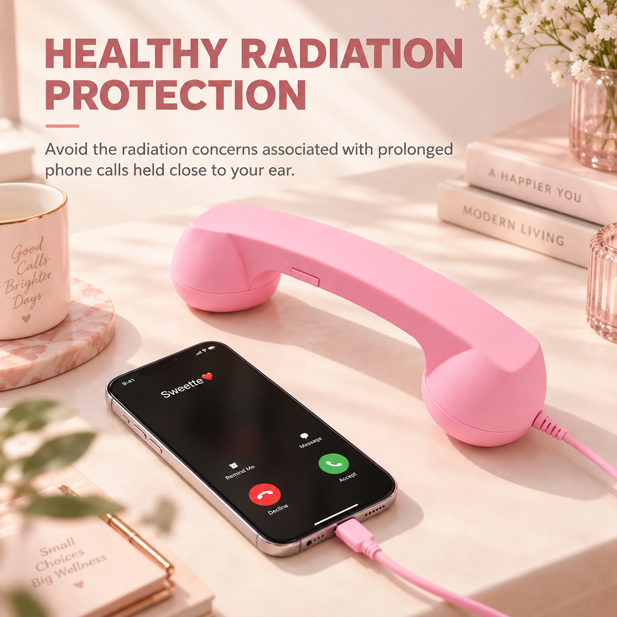 🔥 Limited-Time Offer! 49% OFF - ☎️ Retro telephone handset with Type-C interface 📞