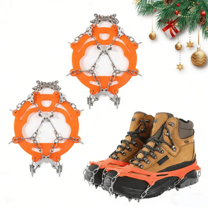 ❄️ Winter Grip Special | 8-Spike Ice Cleats for Shoes – 50% OFF