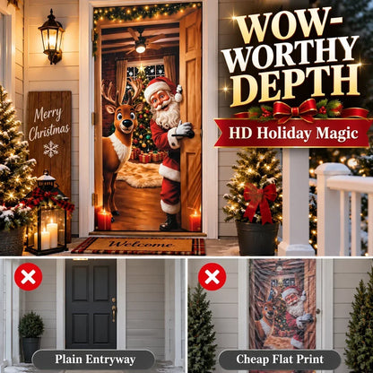 🎄 Christmas Edition | Full-Door Holiday Makeover – Now 40% OFF