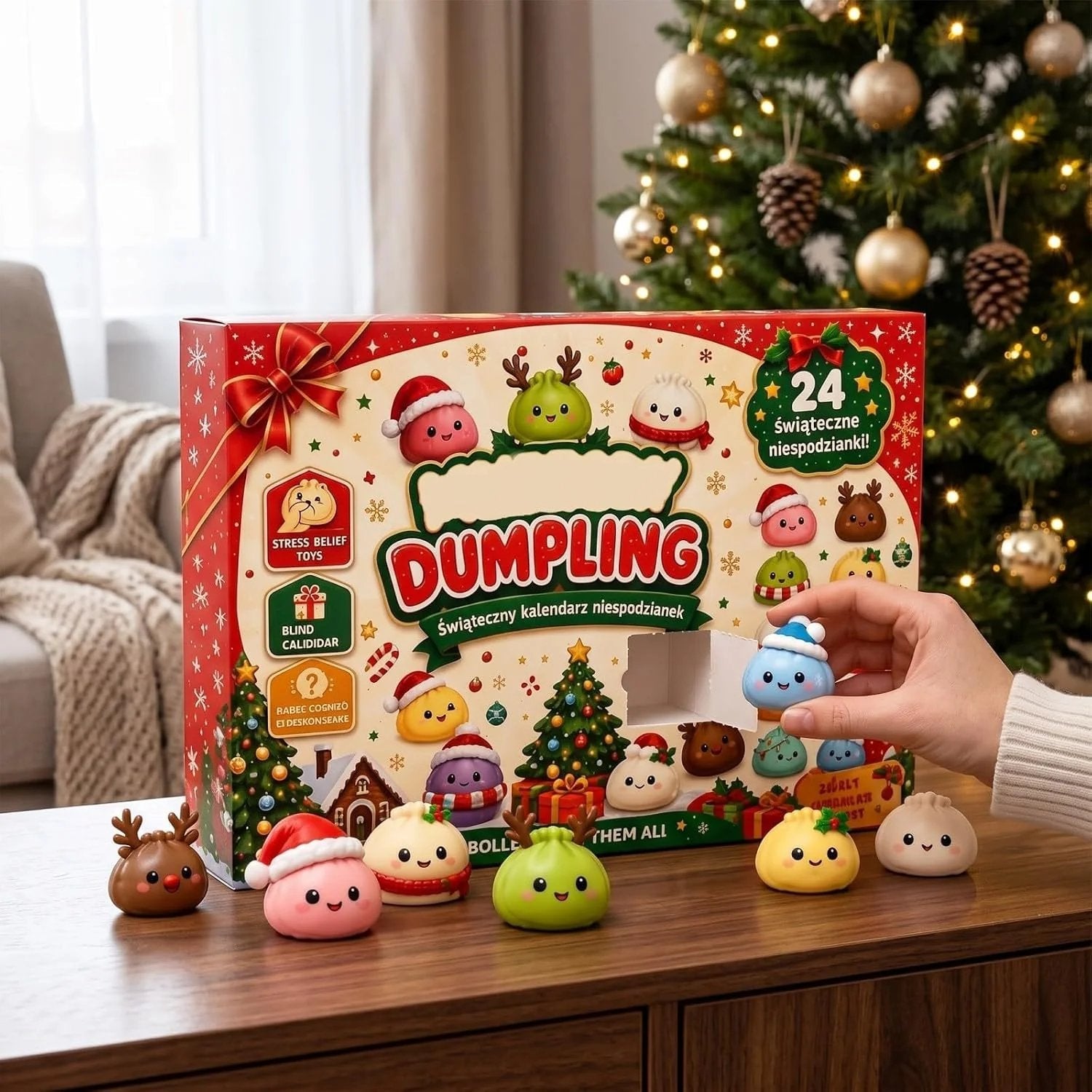 🔥 Christmas Sale 50% OFF! 🎄 24 Days of Squishy Surprises – Holiday Fun Every Day 🎁