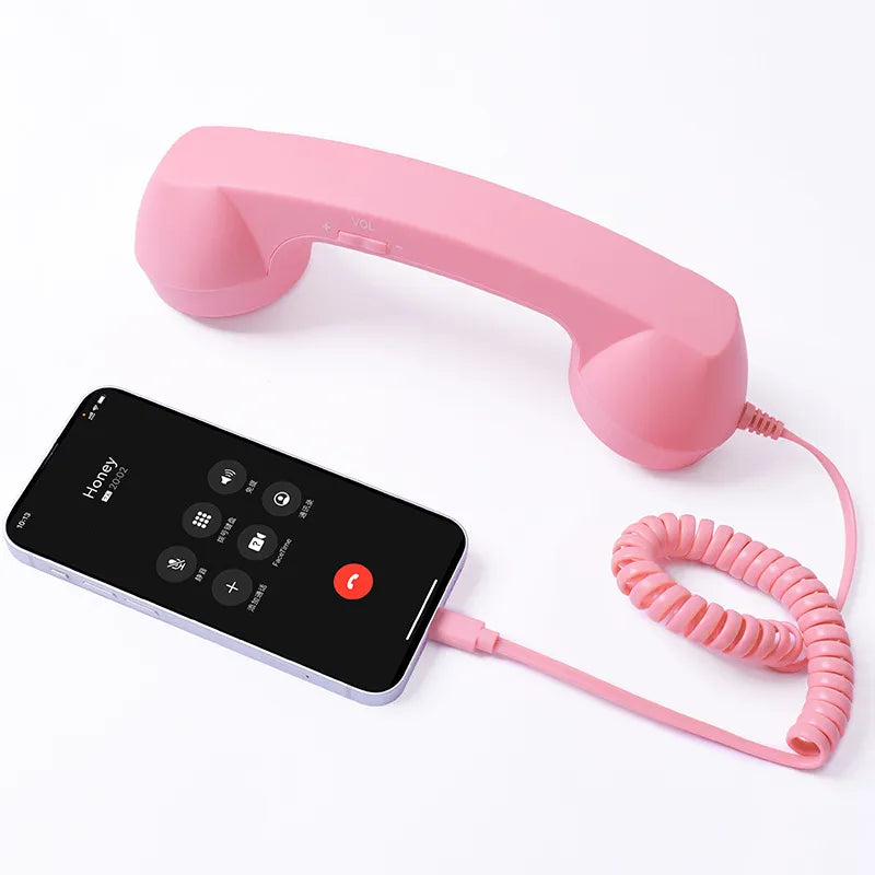 🔥 Limited-Time Offer! 49% OFF - ☎️ Retro telephone handset with Type-C interface 📞