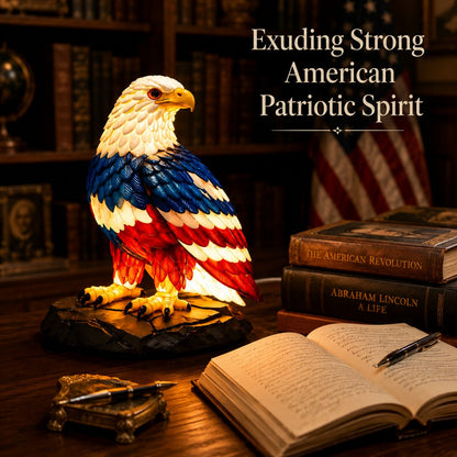 🔥Limited time 55% 🇺🇸 Patriotic Eagle LED Table Lamp 🦅 Proud American Home Decor – Buy 2 & Get Free Shipping