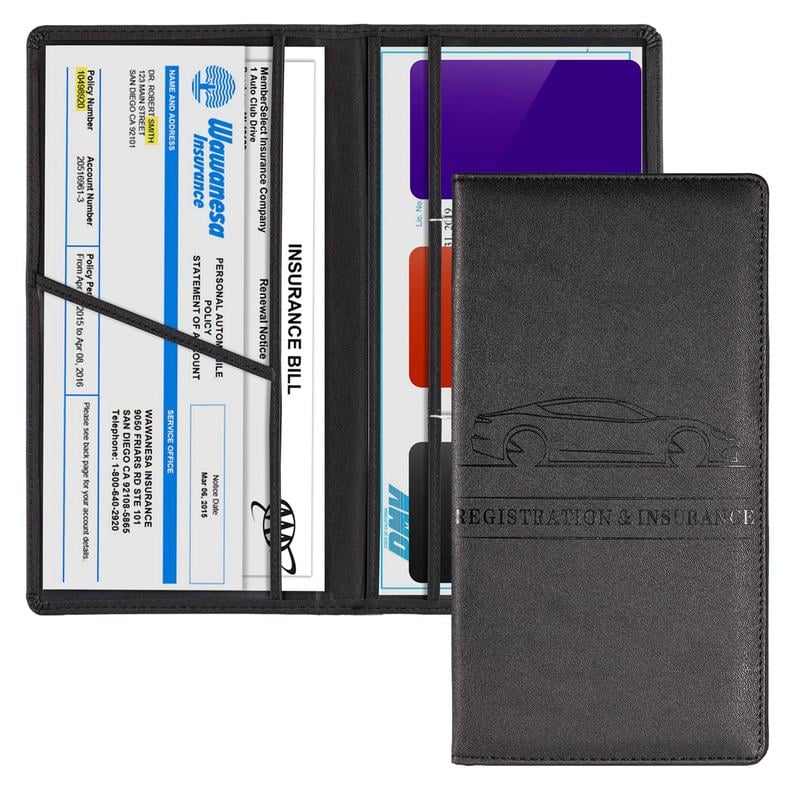 🚘Never Fumble for Documents Again 🙌📋 Car Registration & Insurance Holder