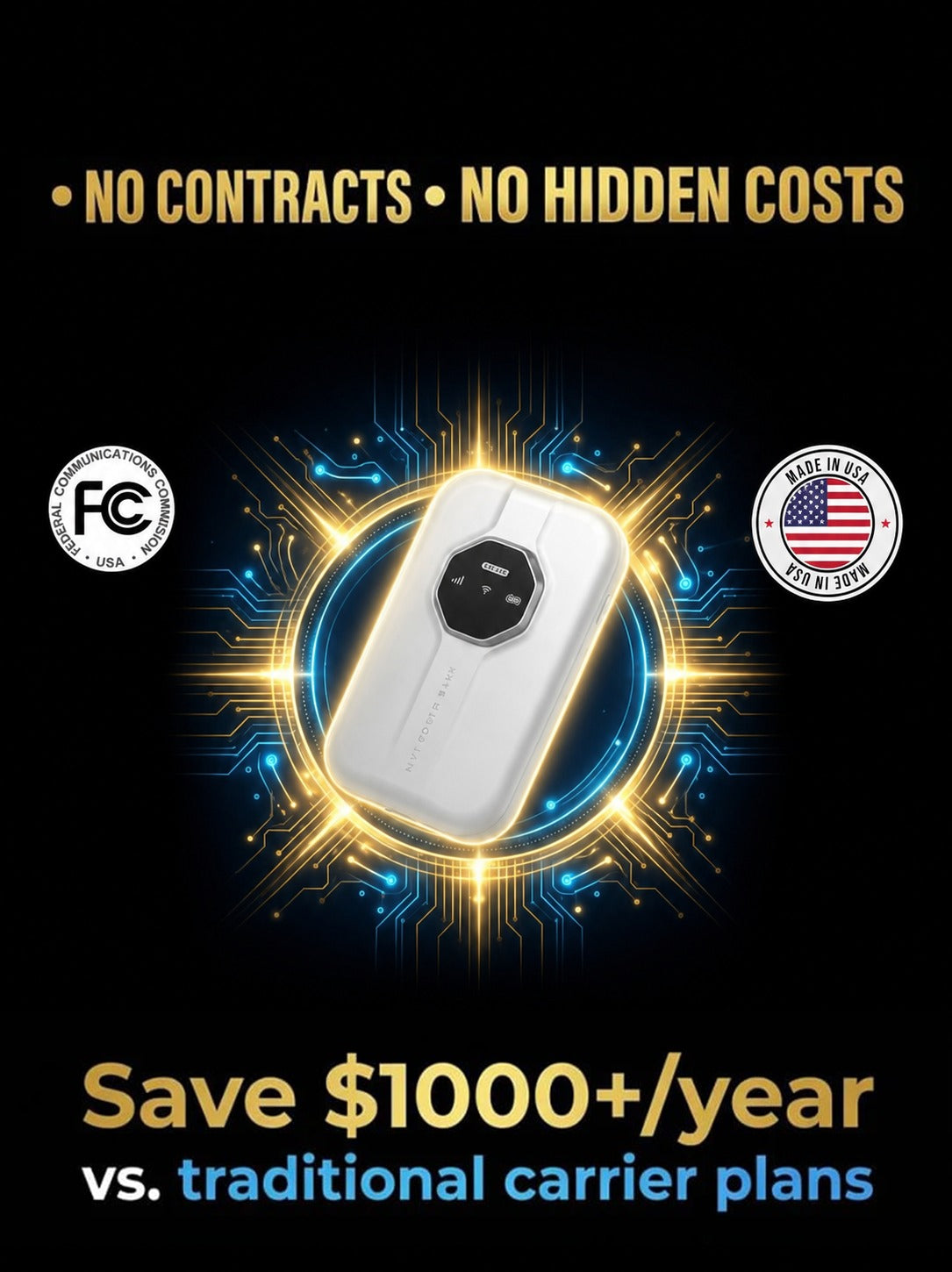📡[Global Coverage] Boundless Portable Wi-Fi