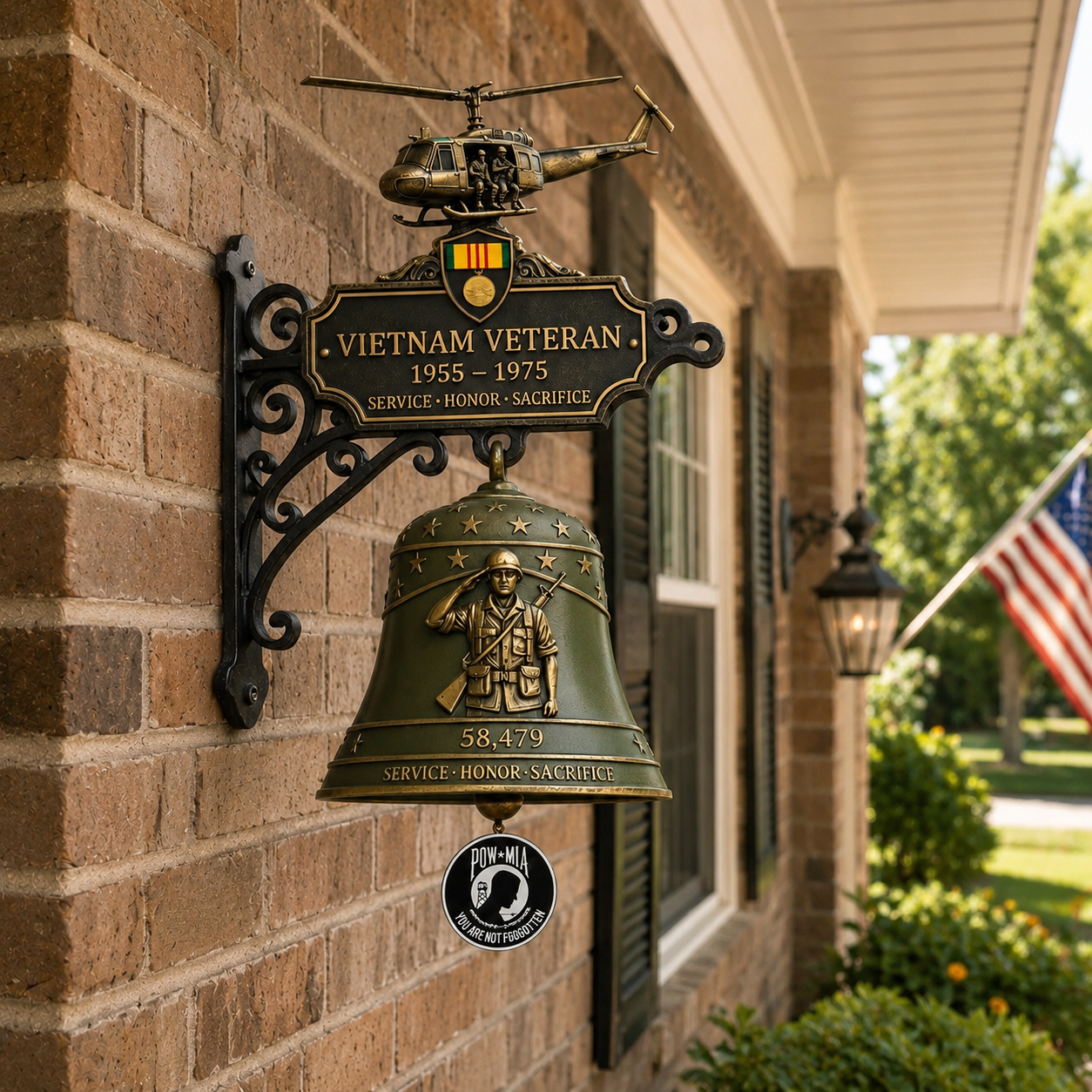 🔔 Last Day Promo: 50% OFF - Veteran Tribute Wall Bell