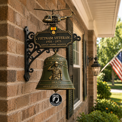 🔔 Last Day Promo: 50% OFF - Veteran Tribute Wall Bell