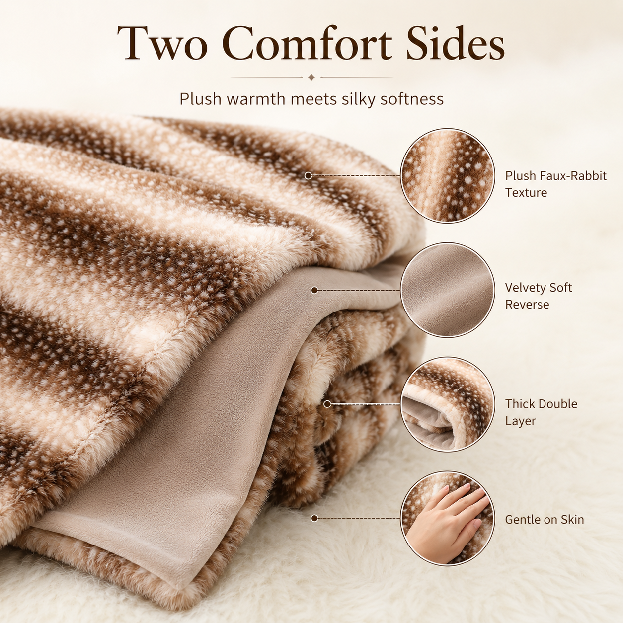 ✨ Cozy Season Offer | Double-Sided Plush Blanket — Buy More, Save More