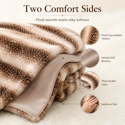 ✨ Cozy Season Offer | Double-Sided Plush Blanket — Buy More, Save More