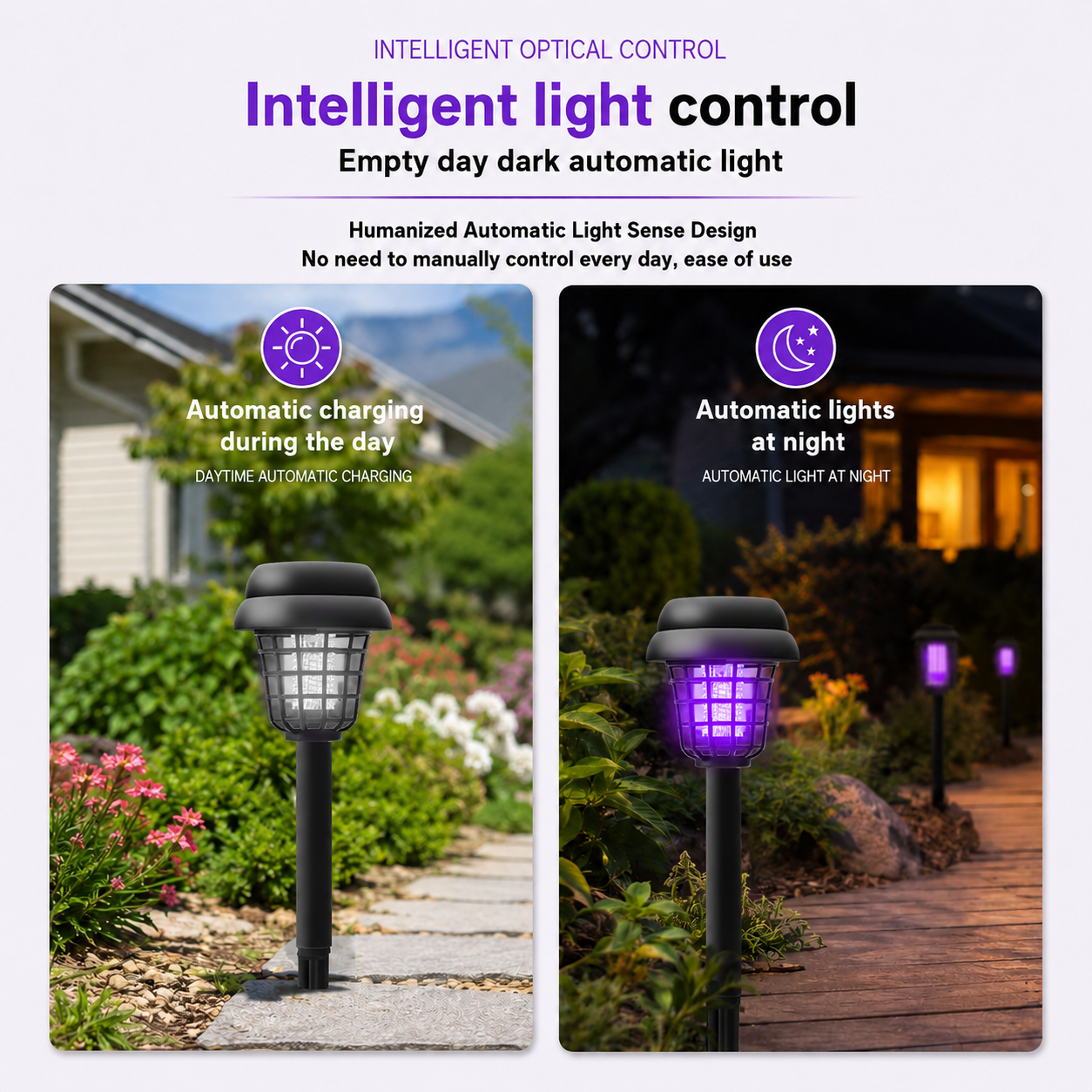 🔥🔥 Father's Day Special:🦟❌ Solar-Powered Mosquito Killer Lamp – Outdoor LED Bug Zapper & Garden Landscape Light 🔋