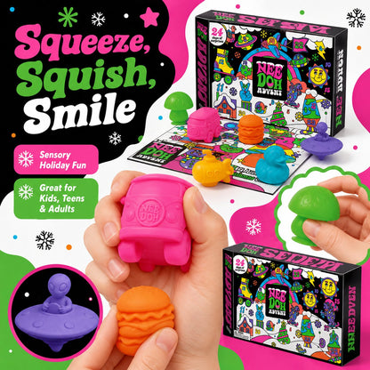 NeeDoh Advent 2026 Squishmas Calendar