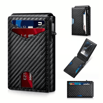 ⚡70K+ Sold – Men’s Pop-Up RFID Slim Wallet🔥
