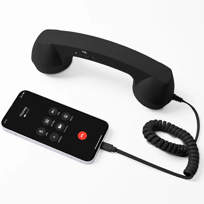 🔥 Limited-Time Offer! 49% OFF - ☎️ Retro telephone handset with Type-C interface 📞