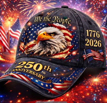 🔥Limited time 50% OFF🇺🇸 United States 250th Anniversary Limited Edition Cap