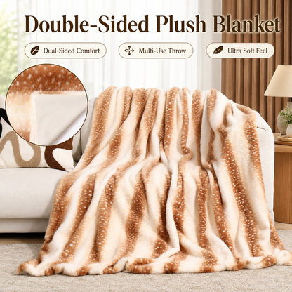 ✨ Cozy Season Offer | Double-Sided Plush Blanket — Buy More, Save More
