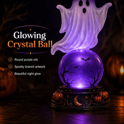 🔥 LIMITED TIME: 50% OFF! 👻Halloween Crystal Ball Lamp🔮 The Perfect Halloween Decoration🎃