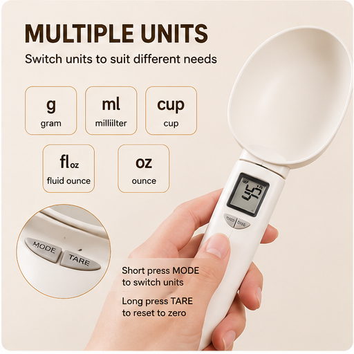 ✨ Kitchen Prep Special | Digital Measuring Spoon Scale – Now $24.99