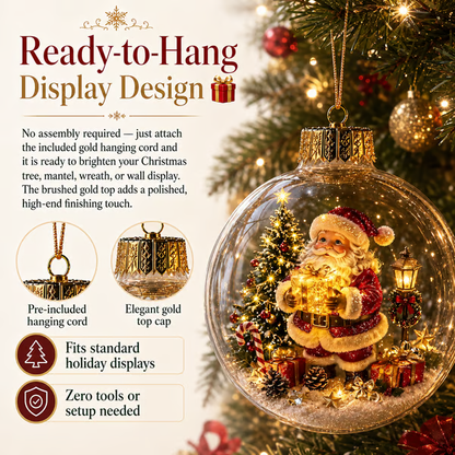 🎄Glowing Christmas Diorama Ornament – ❤️‍🔥Add 3 Items, Pay for Only 2 🎁